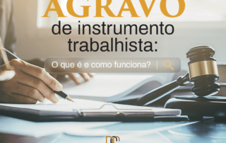 Agravo de instrumento trabalhista